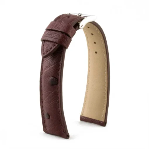 Classic "Essentials" watch band - Ostrich leather strap