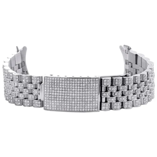 Mens Custom Diamond Jubilee Watch Band to Fit 36mm Case 5 CT.